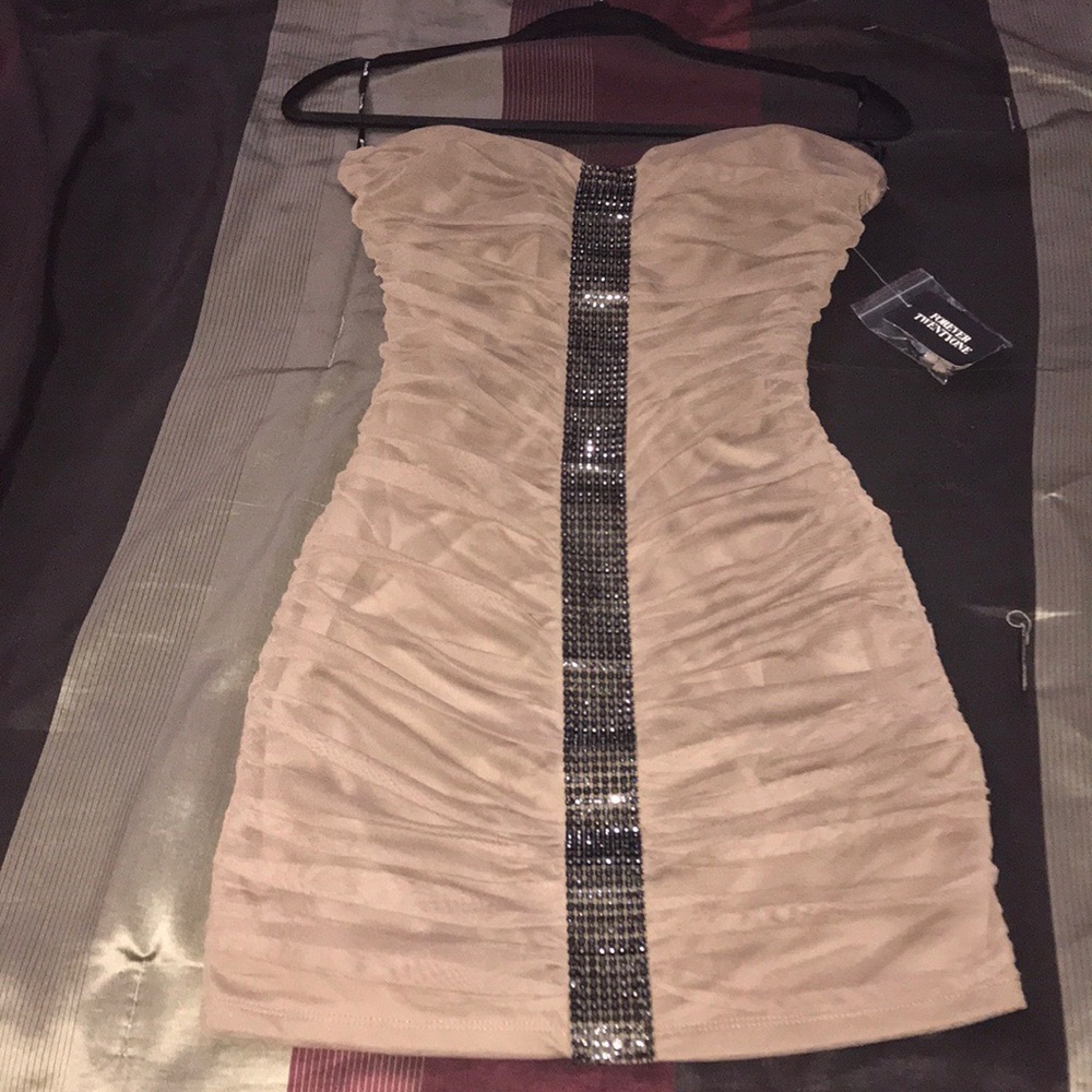 Forever 21 Ruched Mini Dress